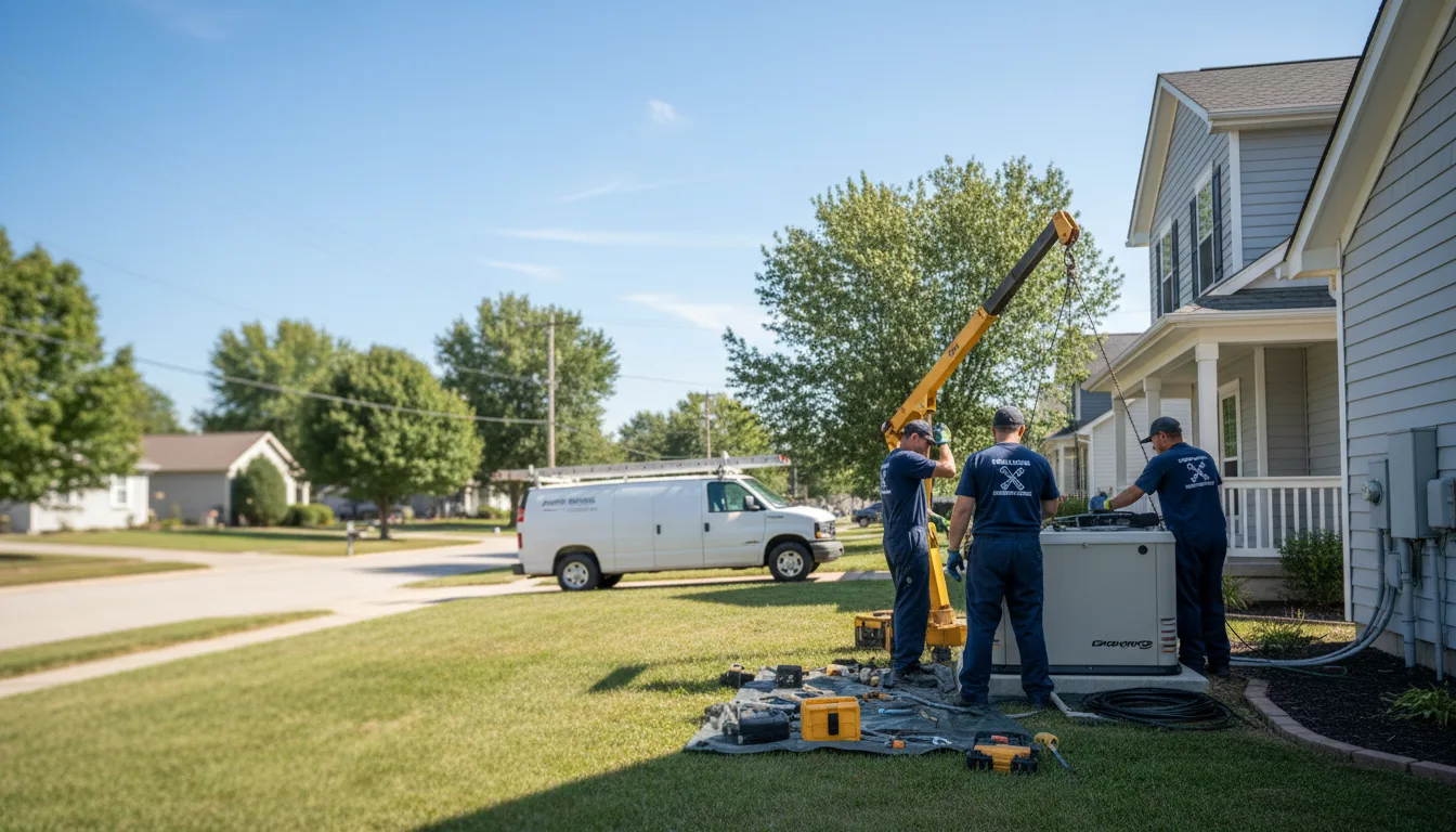 Generator Installation in Commiskey, IN near me